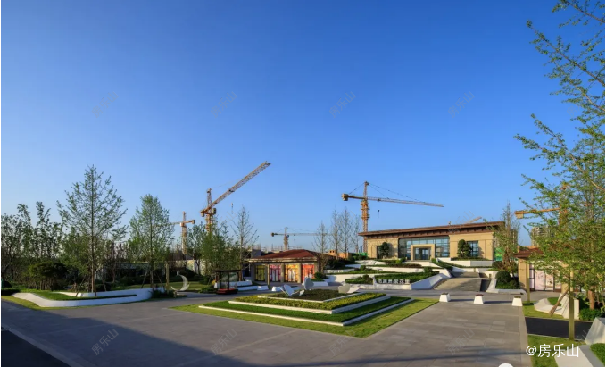 繁花里西大门景观示范区