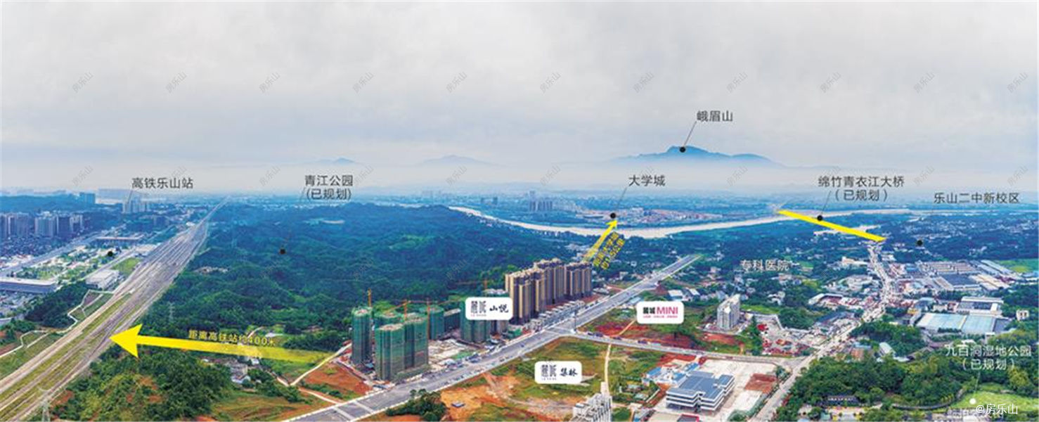 麓城区位图