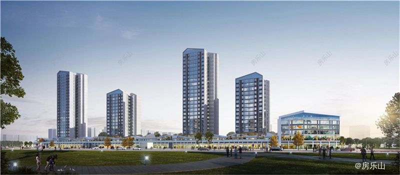 达公馆远景效果图