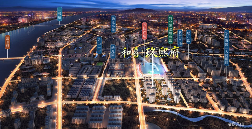 和喜玖熙府配套图