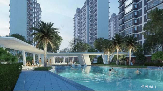 宝德未来绿洲阳光泳池效果图
