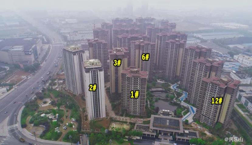 大渡河府滨河湾准现房实景图