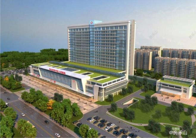 三甲医院的市中区人民医院效果图