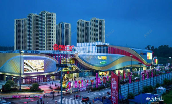 万达广场实拍实景图