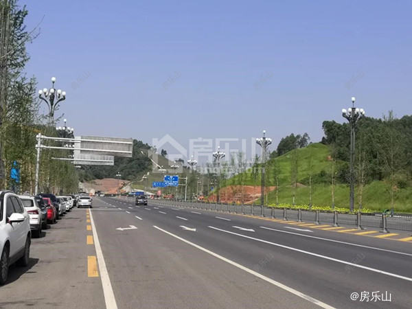 城北道路交通实景图
