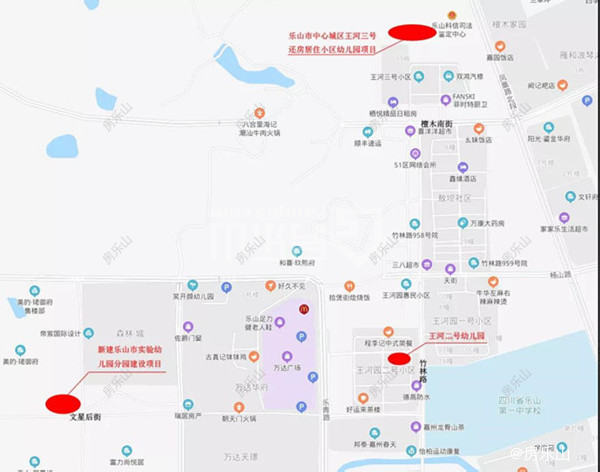 城北规划教育示意图