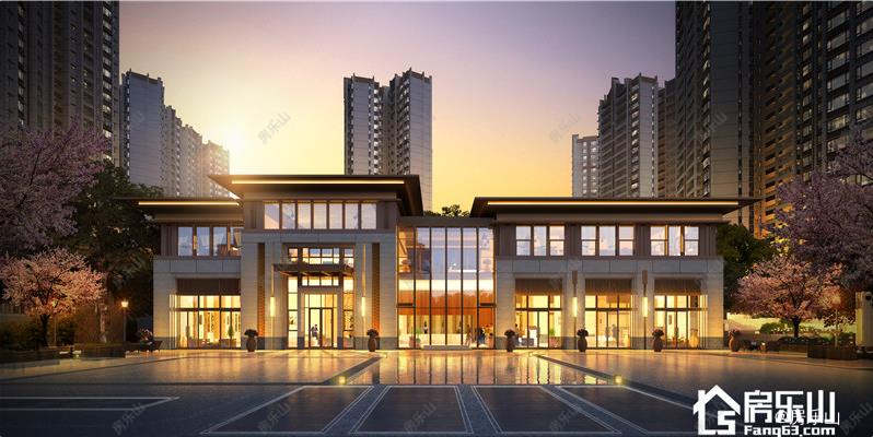 乐山富力尚悦居商铺效果图