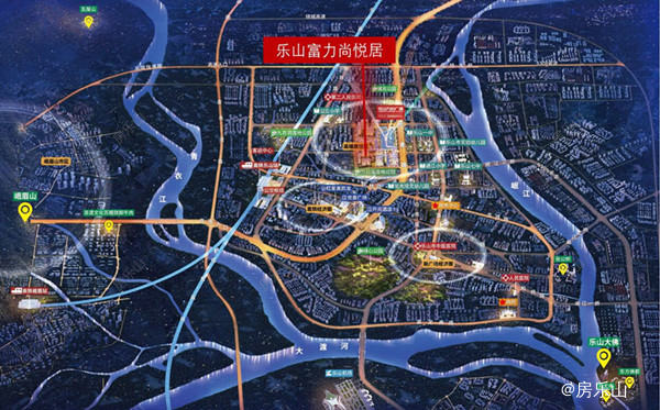 富力尚悦居区位图