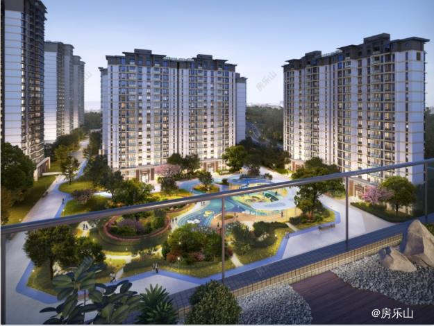 天立御景峰中庭效果图