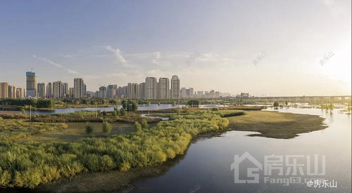 大渡河湿地公园效果图