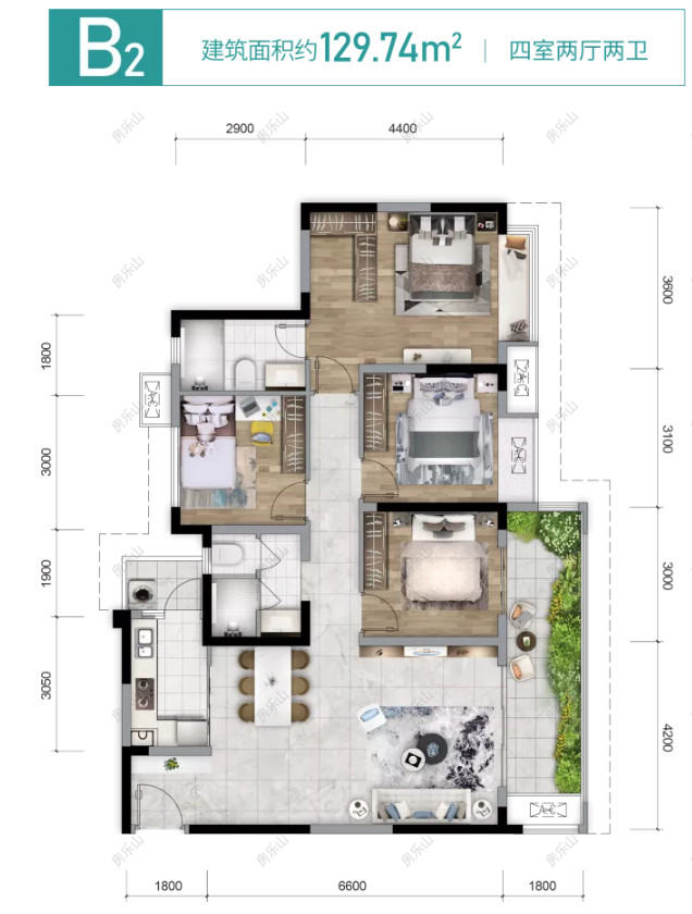 宝德科技城户型图