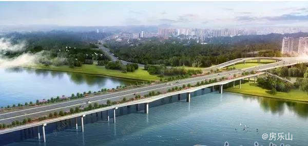 青衣江七桥效果图