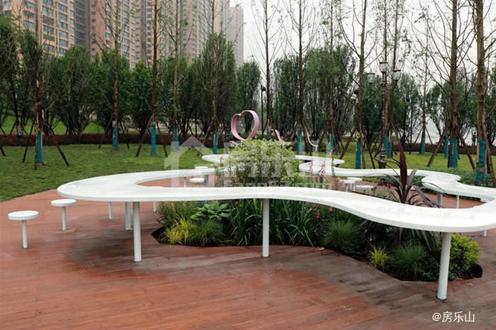 滨江公园北区最新实景图