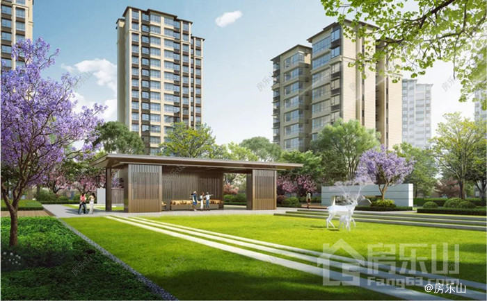 天樾国际城园林效果图 天樾国际城园林效果图