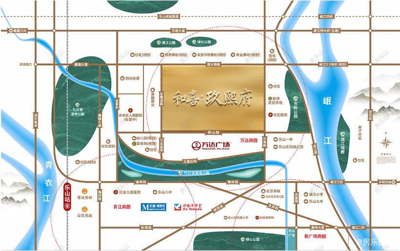 和喜玖熙府区位图