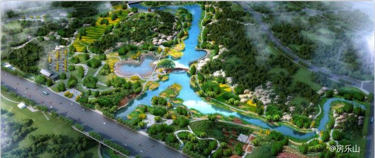 九百洞湿地公园效果图