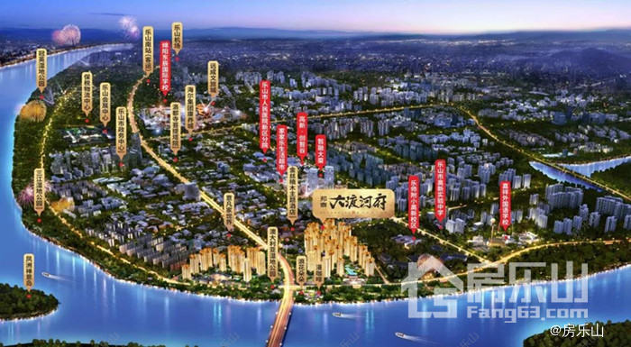 邦泰滨河里效果图