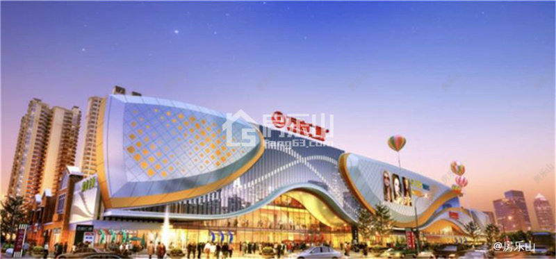 万达广场效果图