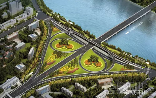 青衣江大道南段效果图