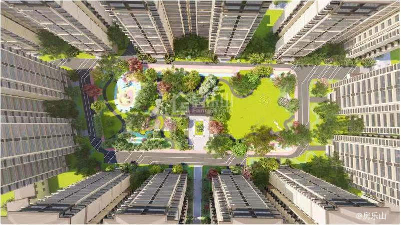 南城壹号中庭效果图