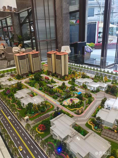 南城一号沙盘实景图