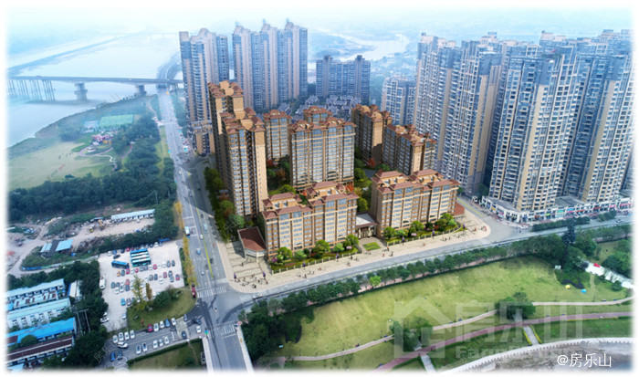 滟澜洲芳华里鸟瞰效果图