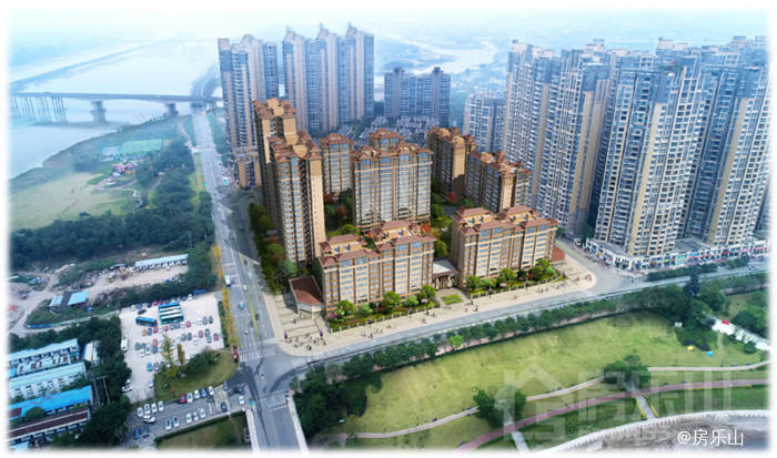 芳华里鸟瞰效果图