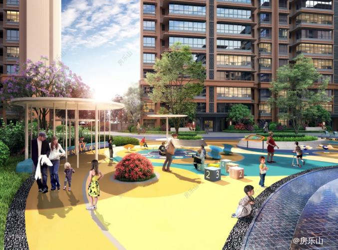 滟澜洲芳华里景观效果图