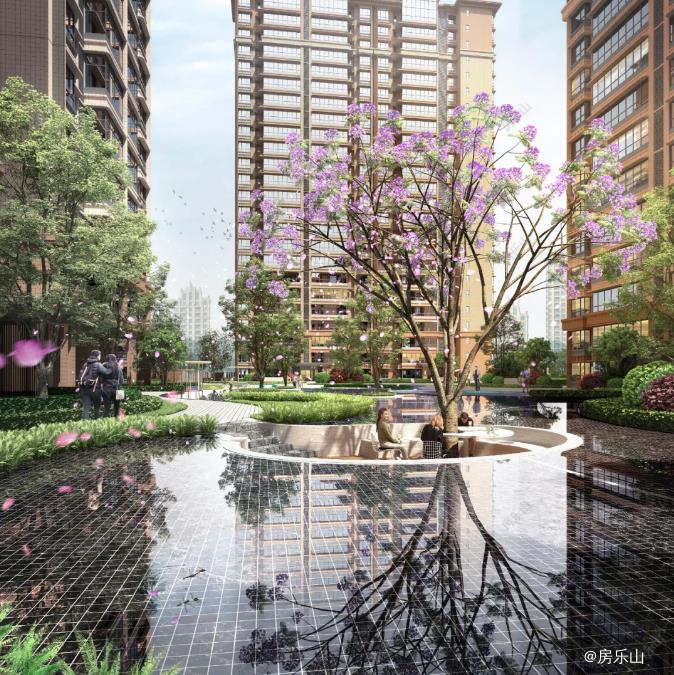 芳华里室外景观效果图