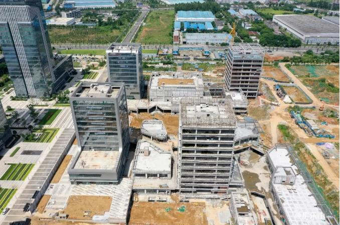 智汇楼5月工程进度