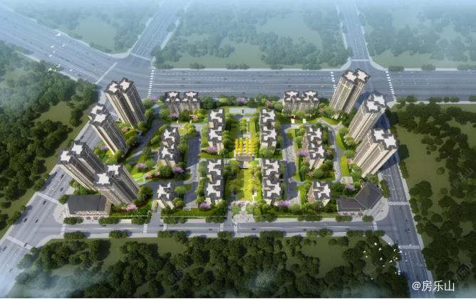 阳光玖著鸟瞰效果图