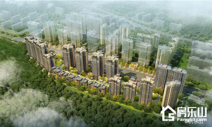 麓城小区效果图