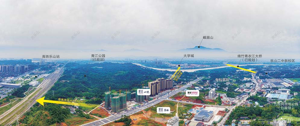 麓城配套实景图