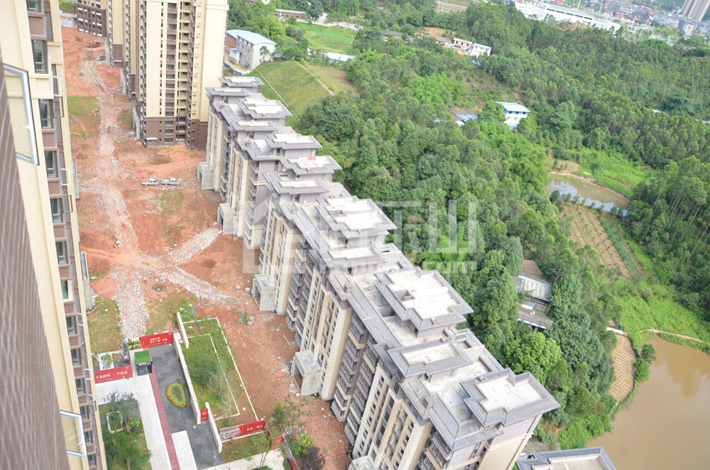 乐山麓城实景拍摄