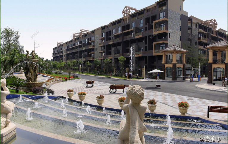 西岸第一城三期实景图