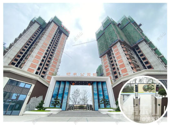 领丰公园墅6月工程进度实拍