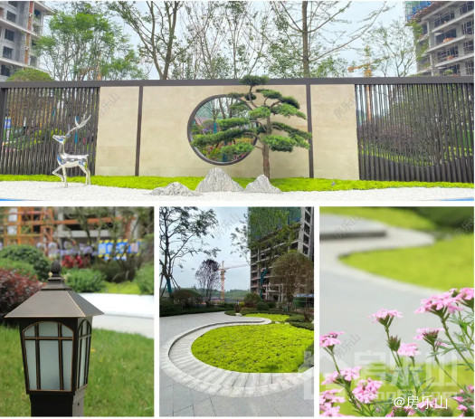 领丰公园墅6月工程进度实拍