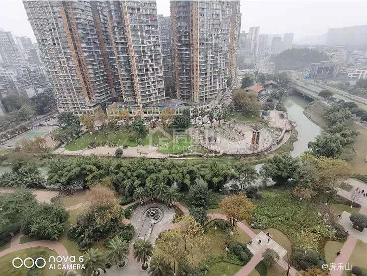 嘉州春天实景图