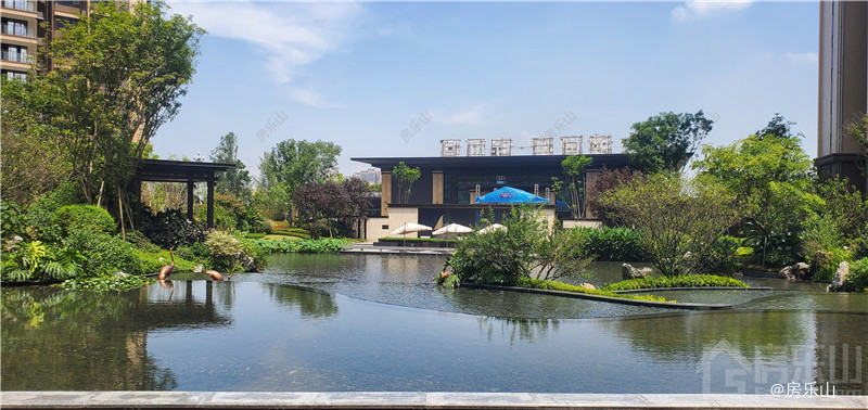 邦泰大渡河府滨河湾实景图