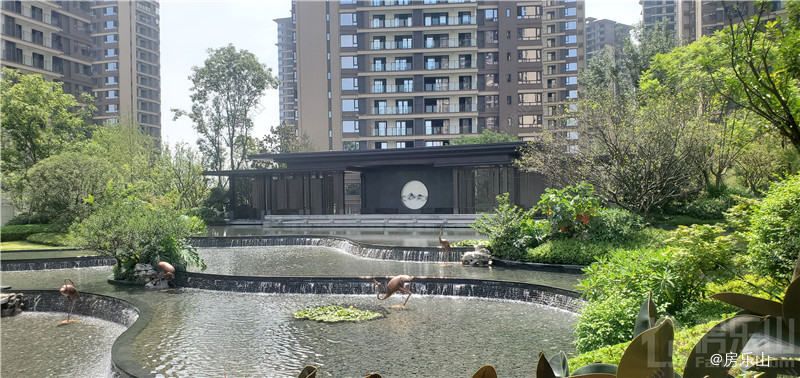 邦泰大渡河府滨河湾实景图