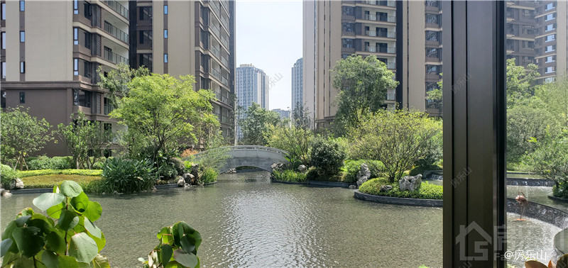 邦泰大渡河府滨河湾实景图