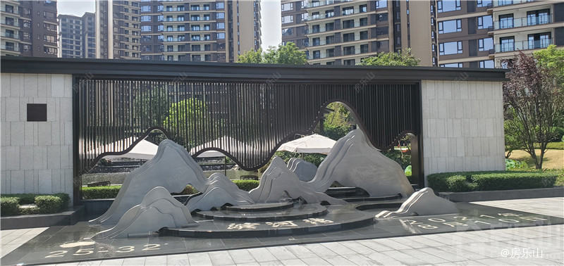 邦泰大渡河府滨河湾实景图