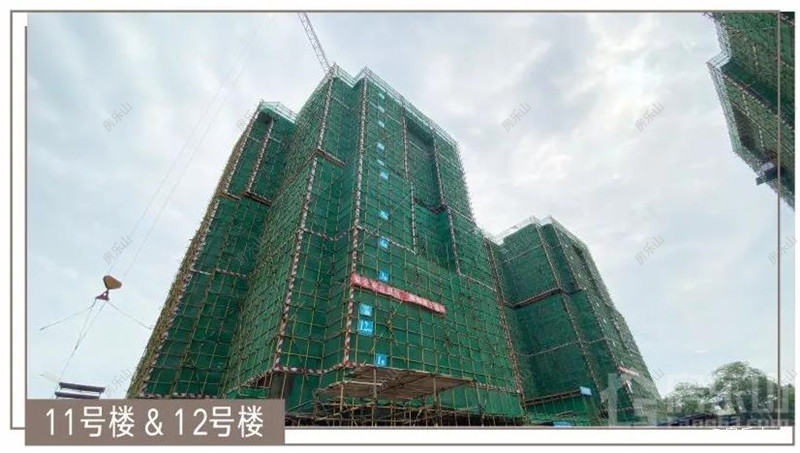 滨江花园城2021年8月工程进度实拍图