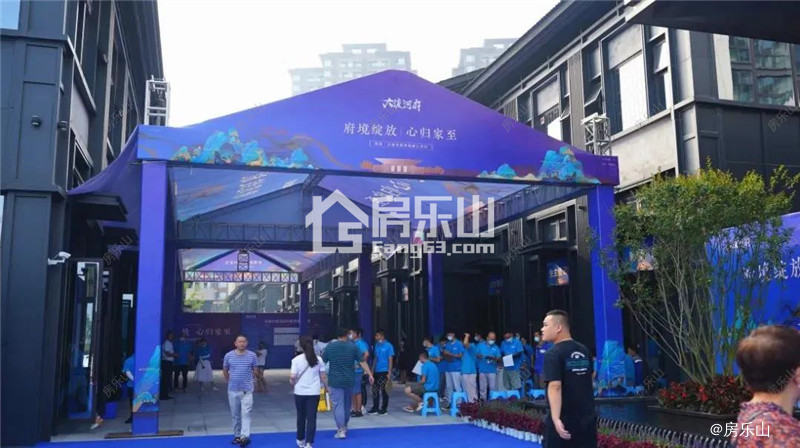 邦泰大渡河府交房实拍2021.7.26