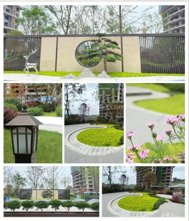 领丰公园墅8月工程进度实拍