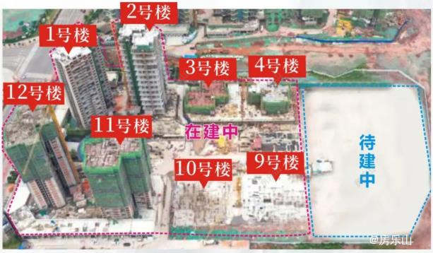 领丰公园墅8月工程进度