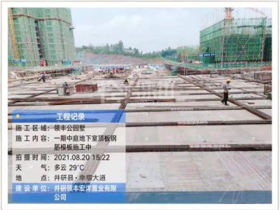 领丰公园墅|家书焕新颜，八月工程进度播报