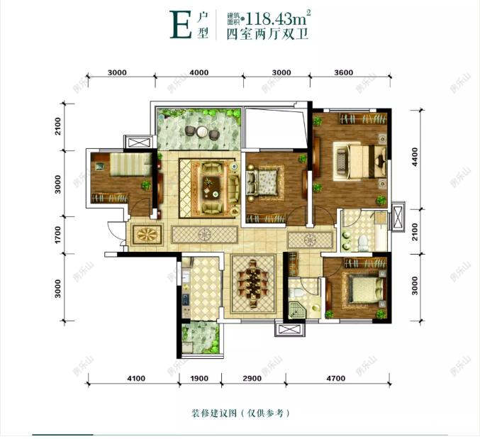 东城丽景户型图 东城丽景户型图