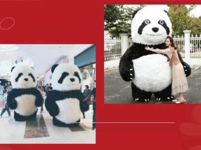 高萌预警！“熊猫”人偶空降领丰公园墅，更有多种趣味活动等你来！