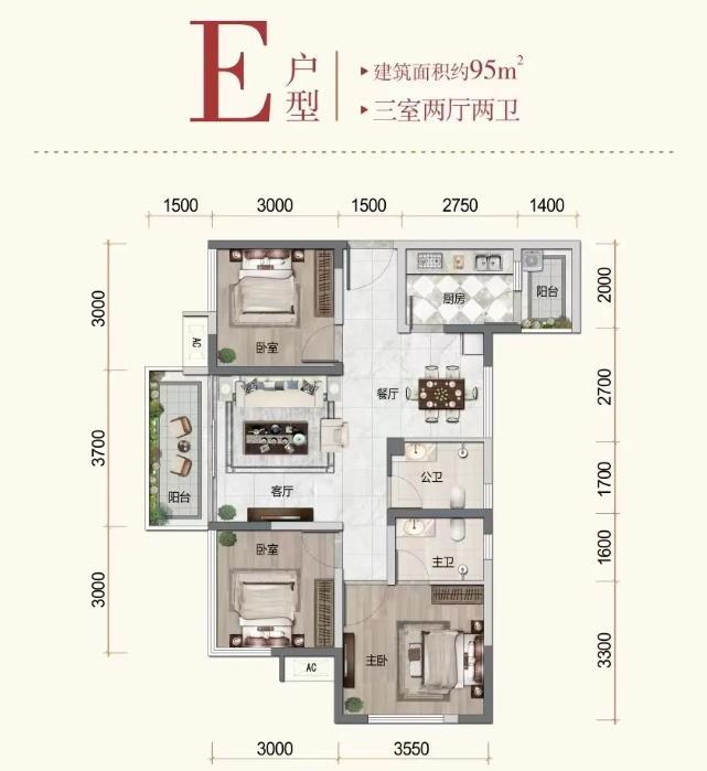 金叶公园里户型图